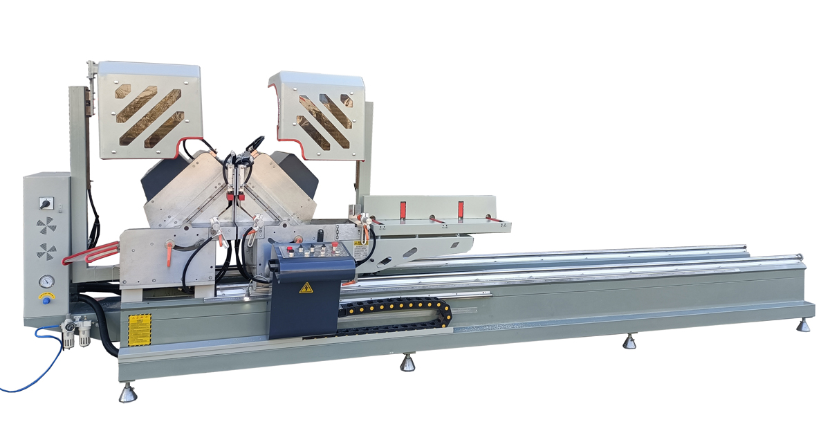 CNC Double head Precision Mitre Saw for Aluminum profiles